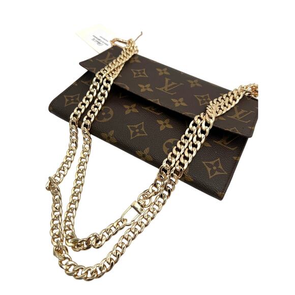 Louis Vuitton Handbags - Vintage Louis Vuitton Passport Travel Monogram Wallet Converted Crossbody